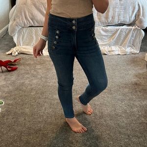 Like new high waist Express jeans 6R